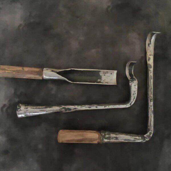 篾匠弯刮凿竹凿竹匠挖刀竹椅子专用工具手工锻打