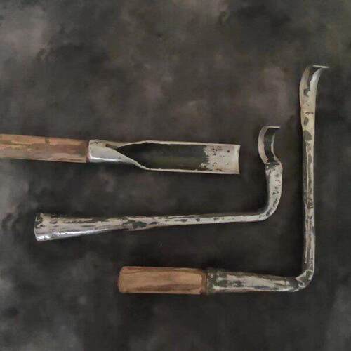 篾匠弯刮凿竹凿竹匠挖刀竹椅子专用工具手工锻打