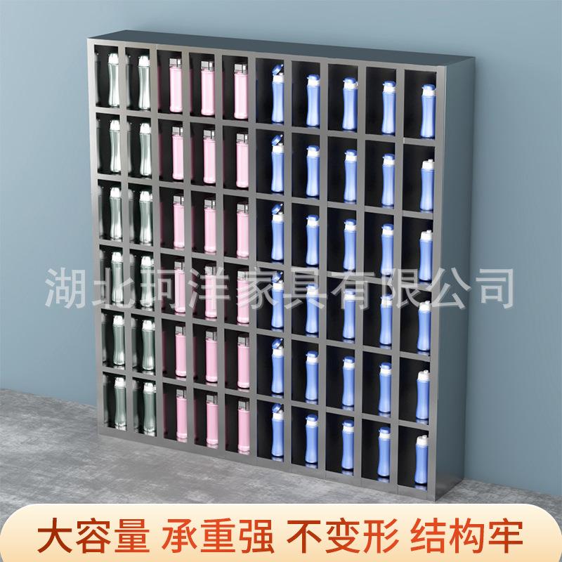 04不锈水杯3柜置物柜厨钢房水工厂车间员工BXG-9898茶间茶杯柜收