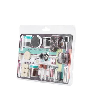 跨境电磨配件3.0/3.17柄抛光打磨头砂纸圈电磨刷头切割片105pc配