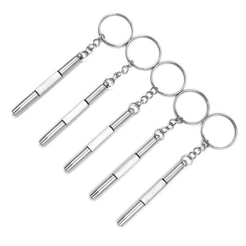 Portable Multi-Function Glasses Screwdriver 3-in-1 Small Scr