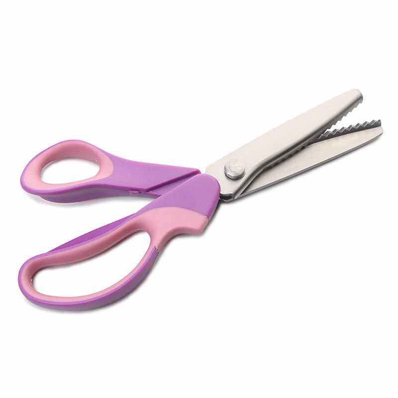 F8三角圆弧剪刀狗牙剪花样花纹布艺剪锯齿剪 布样剪照片剪花边剪,居家布艺,剪刀,淘宝优惠券,粉丝福利购,淘宝优惠卷