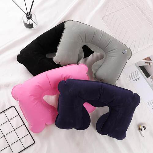 Dropshipping Creative Gift: Solid Color Travel Car Headrest,