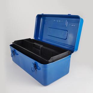 层工具箱大号工箱B皮工具箱加厚双层具收纳箱多铁铁制BOW工具箱