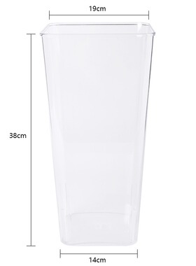 花桶空桶专用塑料花店小号桶装花瓶法式神器号装饰特大号客厅简约