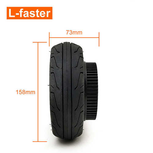 faster 电动 带轮55英寸3*轮滑板孔内 -8mm l同步 6充气60齿.160