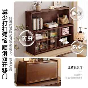 实木飘窗物柜中古台层风JA59AJA收纳储物柜阳台改造展示架多置架