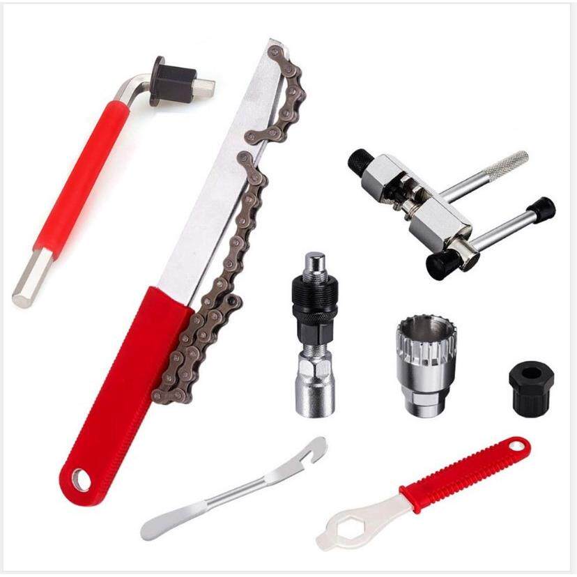自行车山地车中轴工具曲柄拆除器牙盘拆卸牙盘套装工具牙盘拉马