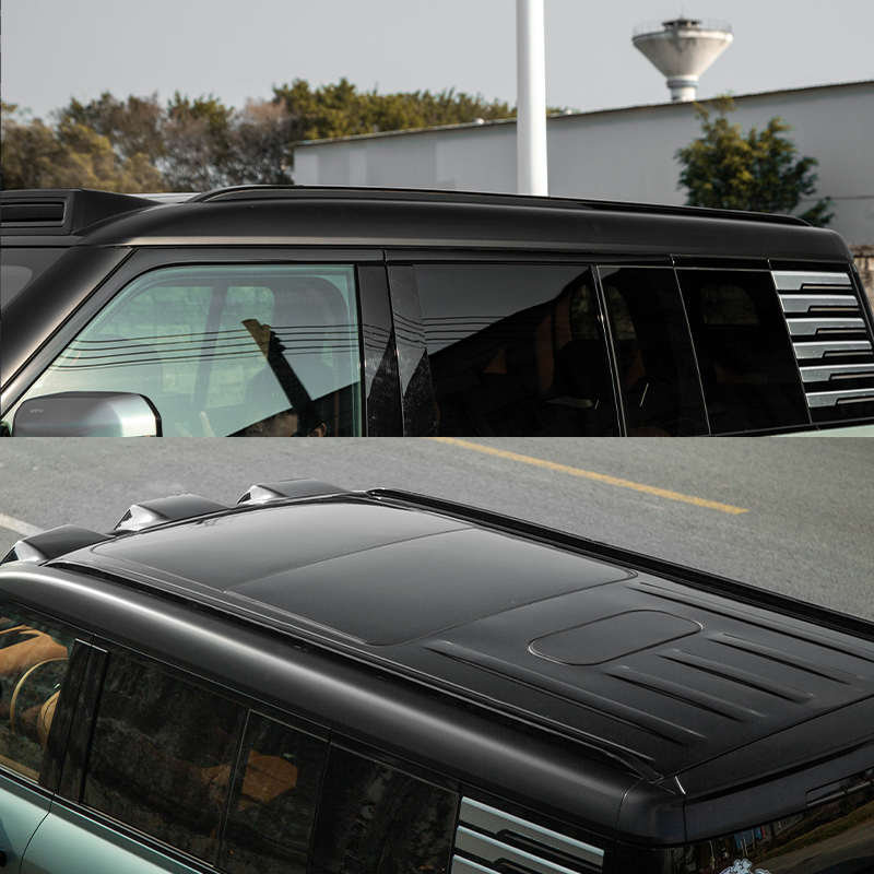 适用仰望U8车顶行李架改装仰望u8专用车顶平台爬梯侧帐篷越野改装