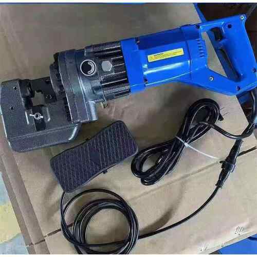 小型手提电动冲孔机MHP-20液压冲孔机角钢槽钢冲孔打孔机模具