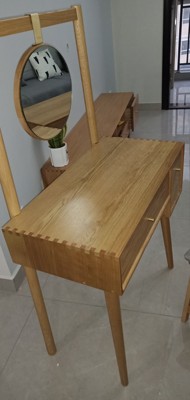 原始原素实木梳妆台怎么样是哪里生产的，值吗