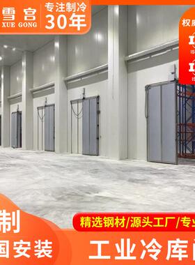 工业冷库门 冷库厂房超市仓库推拉大门车间工业平移防火门