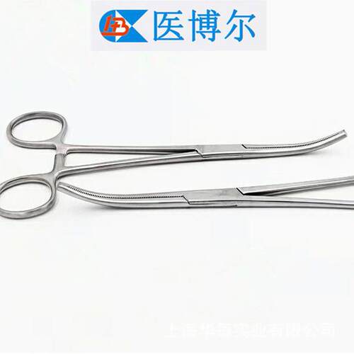 上海可可钳克扣钳14cm16cm18cm20cm24cmKocher forceps带钩钳子
