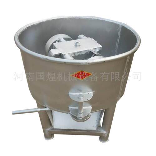 食品轮碾搅拌机 双碾轮式小型混料机 煤块木炭粉加厚轮碾搅拌机