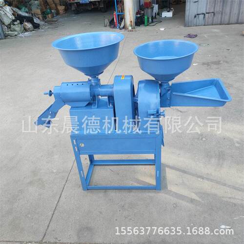 小型电动打米机两相电黄豆去壳多用途砂轮谷物碾米机