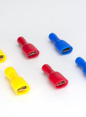 铜CH接FDFD5.5-250母全绝UXM缘J端头50头0个冷压接线端子鼻子头插