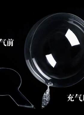 新款直销波波球12寸20寸24寸36寸波波球球皮网红透明波波球玫瑰花