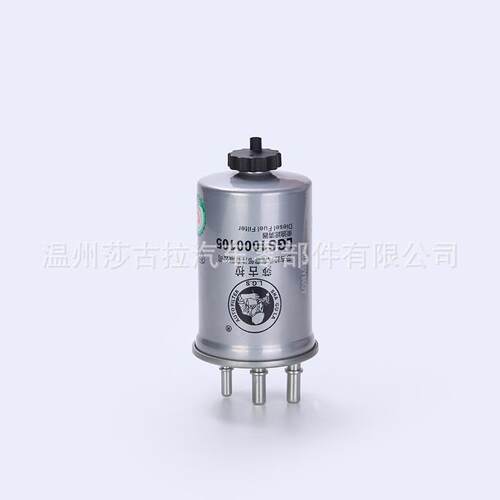 适用玉柴4F W3000-1105100A江铃德尔福HDF924短三管长城滤清器