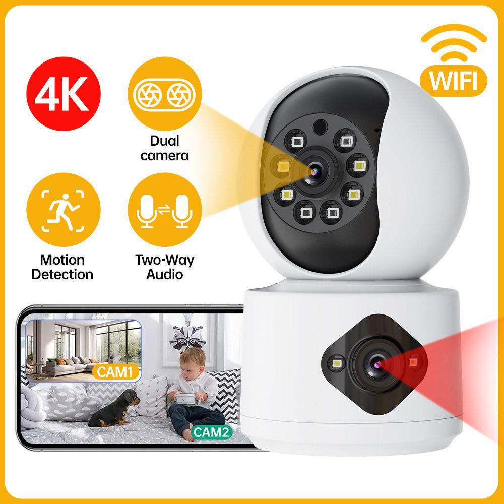 wifi surveillance camera English version app remote control - 实物图