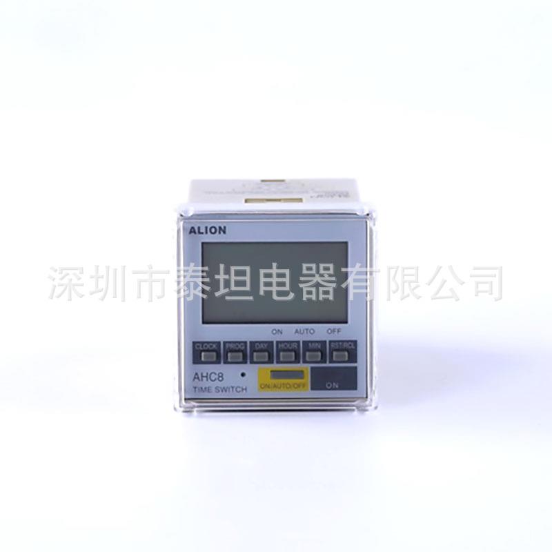 安良ALION 时控开关 AHC8 可编程定时器 1组路灯控制 导轨安装