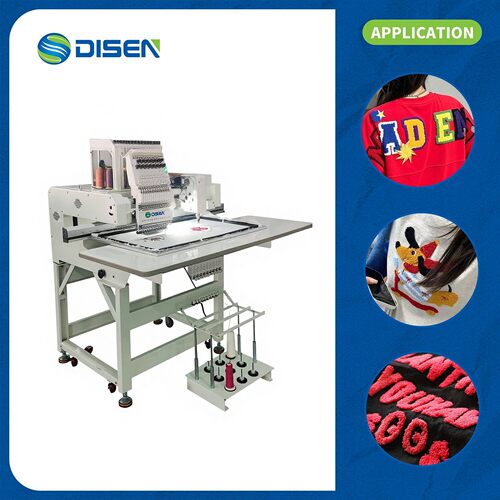 Chenille Computerized Towel Embroidery Machine for Apparel