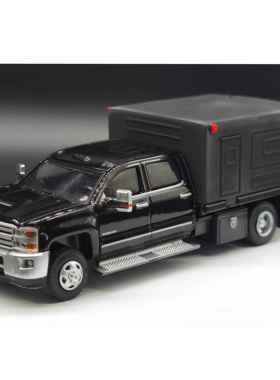 1 64 雪佛兰3500HD 尾箱 仅配件 仅适合绿光雪佛兰3500hd 黑色