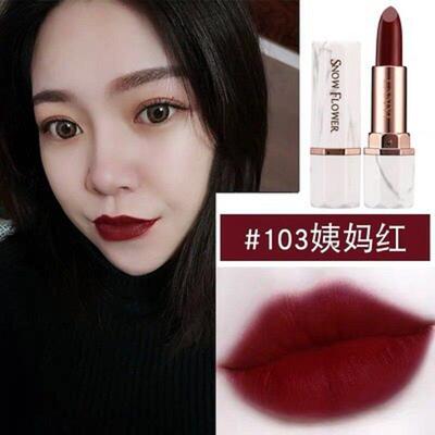 大牌正品姨妈色口红女素颜显白持久不掉色不沾杯大樱桃色可用