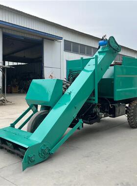 清橡胶板柴油粪车养殖粪便自刮动铲粪车MTN畜场禽粪污3立方清粪机