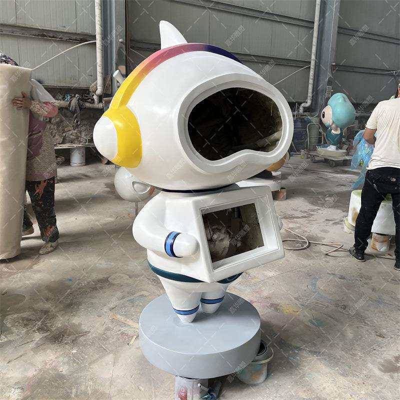 机器人互动雕塑大摆件酒吧ktv商场科技馆客厅落地装饰太空人模型