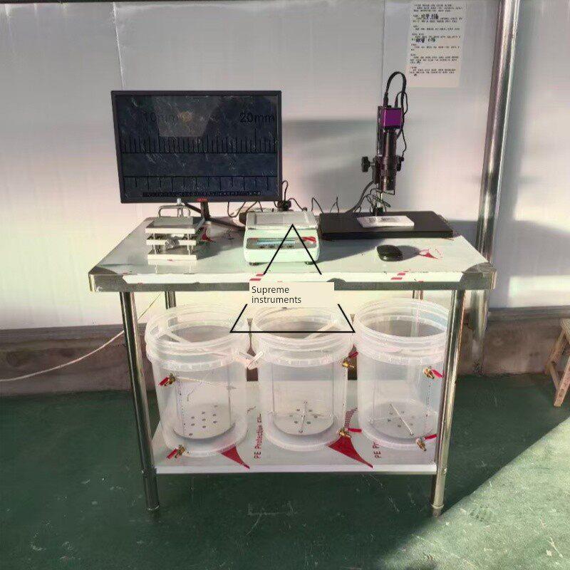 硬质泡沫吸水率测定仪切片器塑料浸泡桶天平吸水率网笼保温板泡沫