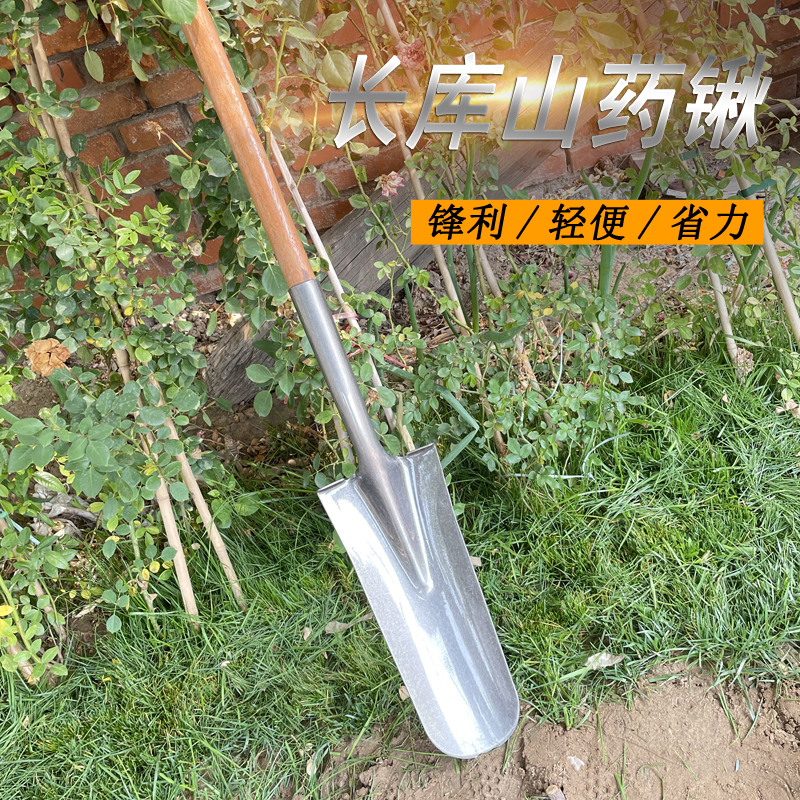 农用深沟锹深挖锹挖坑锹钢锹树坑锹铁锨锰钢挖地鼠山药锹窄锹包邮