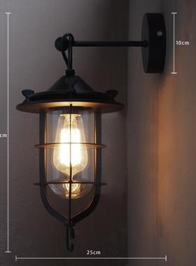 美式小复古风铁艺LOFT房创意单餐厅客厅BNO过道走廊阳头台酒吧书