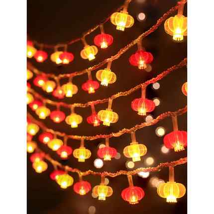 采购产品新年的红灯笼，Led小灯笼，闪光灯，串灯，春节新年的灯