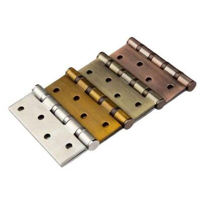 Parts 4 Inch Folding Door Hinges 8 Holes Flat Open Bronze