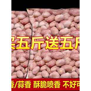 正宗山东2024年新花生米五香蒜香下酒菜官方旗舰店零食商用价