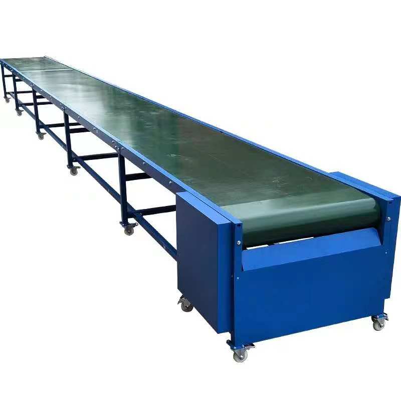 装传送带快递车间分拣定制流水线爬坡输送带卸货物流机工厂输送机