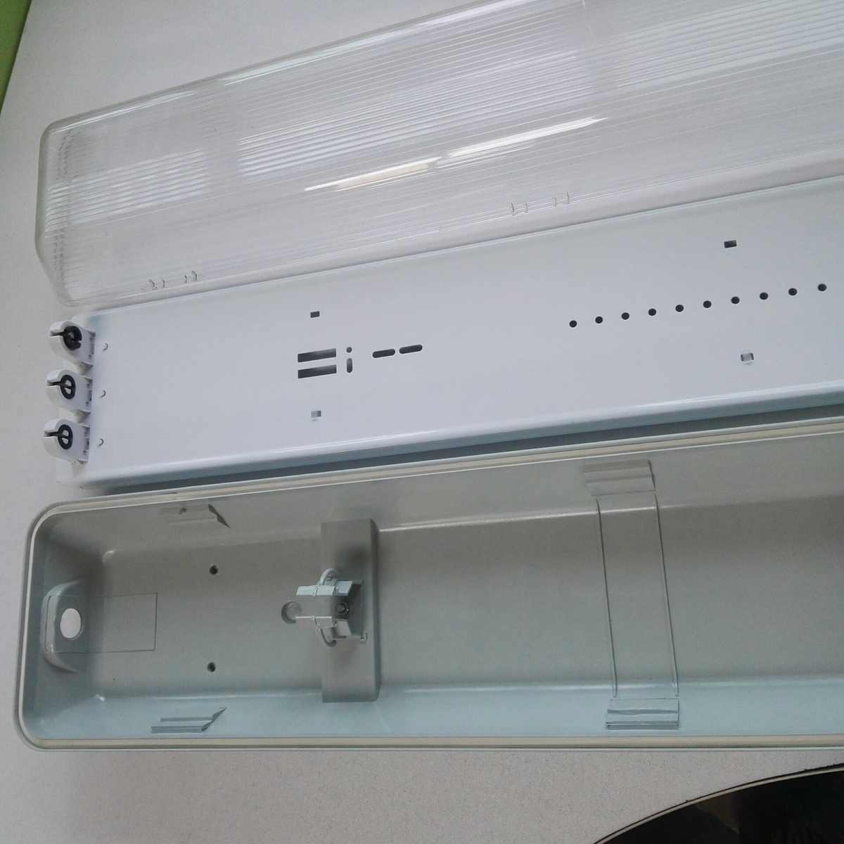 日光 灯led18w三 t8灯防防pc三灯管三三3x18wled防三排