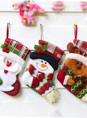 Christmas decoration tree stocking gift goodie bag pendant
