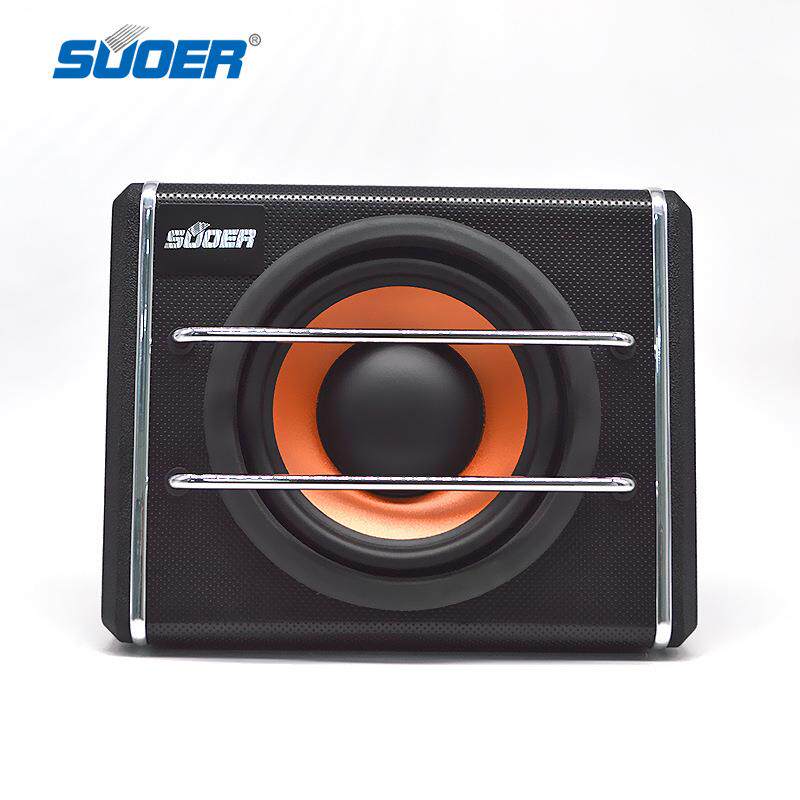 8寸索尔12v24v带功放车载大功率梯形低音炮超低音汽车音响改装