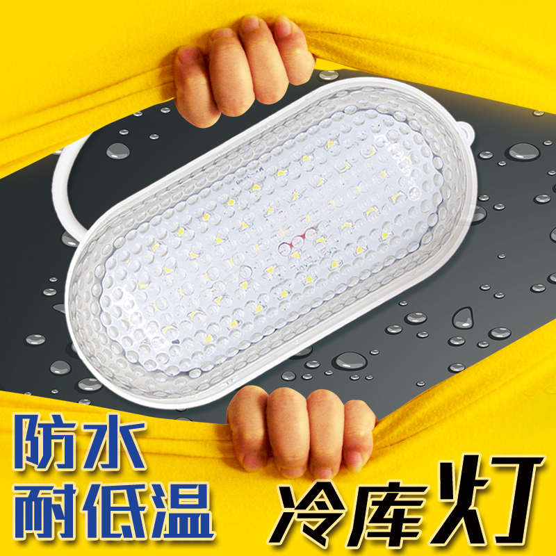 LED冷库灯8W/15W冷库专用防爆吸顶灯具防水防潮灯罩冷库专用灯具