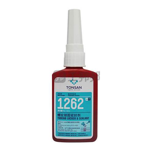 TONSAN/天山可赛新螺纹锁固密封胶1262红色50mL1支