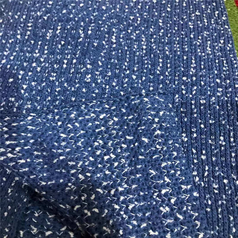 花料斜纹针织秋冬提花  绒布君笼晟香风面料面料纱灯单面粗纺小