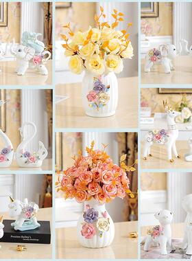 酒柜电视柜摆件客厅家居现代简约玄关创意小摆设工艺品北欧装饰品