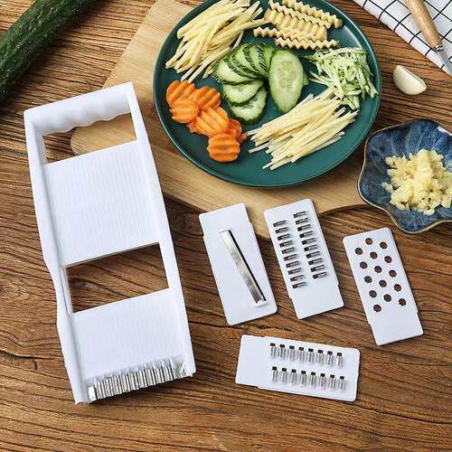 Multifunctional Vegetable Cutter, Potato Shredder, Grater, S