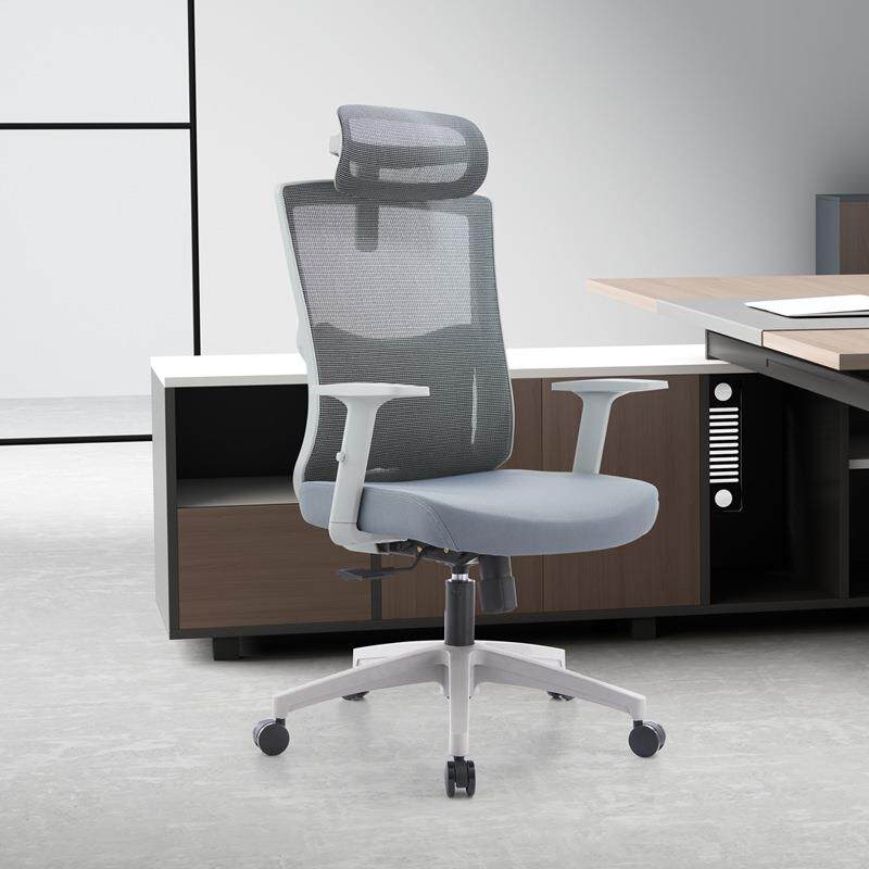 职工办公室办公椅带头枕靠背旋转家用电脑椅学生宿舍学习电脑椅子