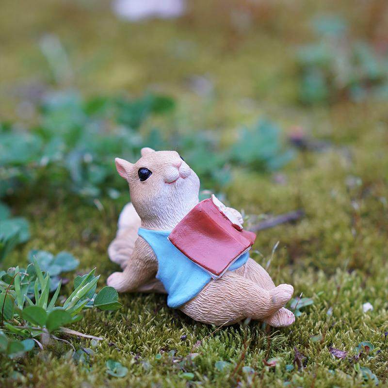 萌趣读书松鼠摆件办公室治愈电脑桌装饰品创意家居送同事朋友礼物,家居饰品,装饰摆件,淘宝优惠券,粉丝福利购,淘宝优惠卷