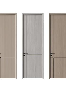 厂家免漆门碳纤门碳纤板门实木复合门防水防潮时尚简约室内门