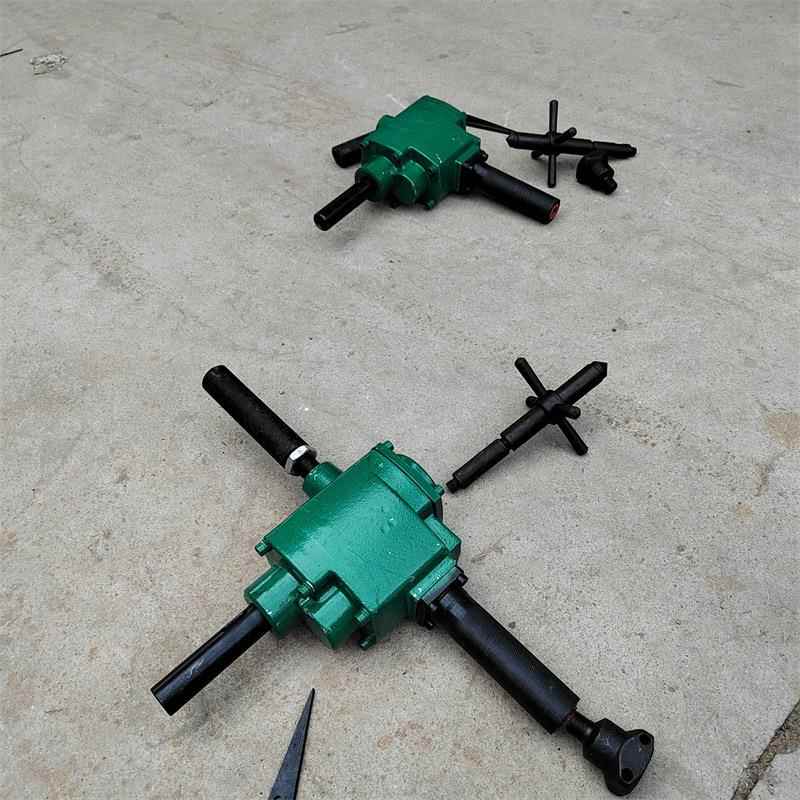 手持气动钢轨打眼机 矿用道气钻 ZK19ZK道1轨9轨钻山式东