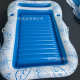 厂家直供充气浮排PVC充气水床阳光充气浴槽充气水上浮床晒日光垫