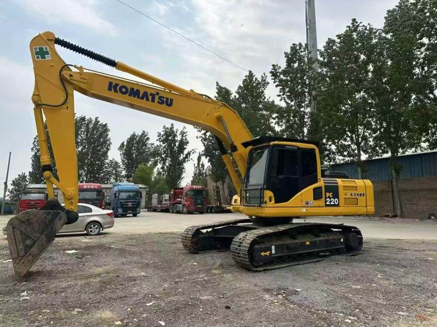 1月21日保定小松220挖掘机网络拍卖公告